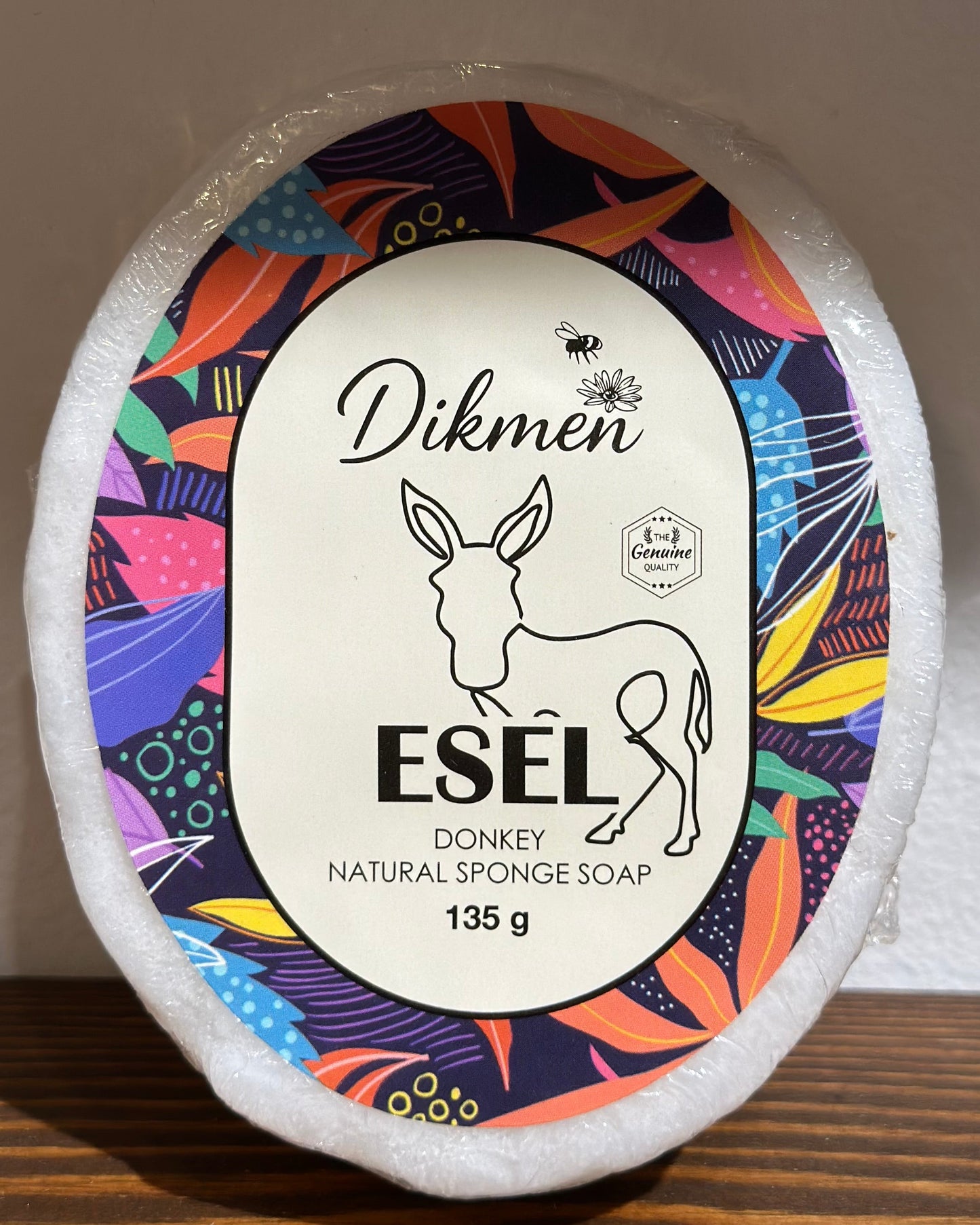 DIKMEN Eselmilch-Schwammseife