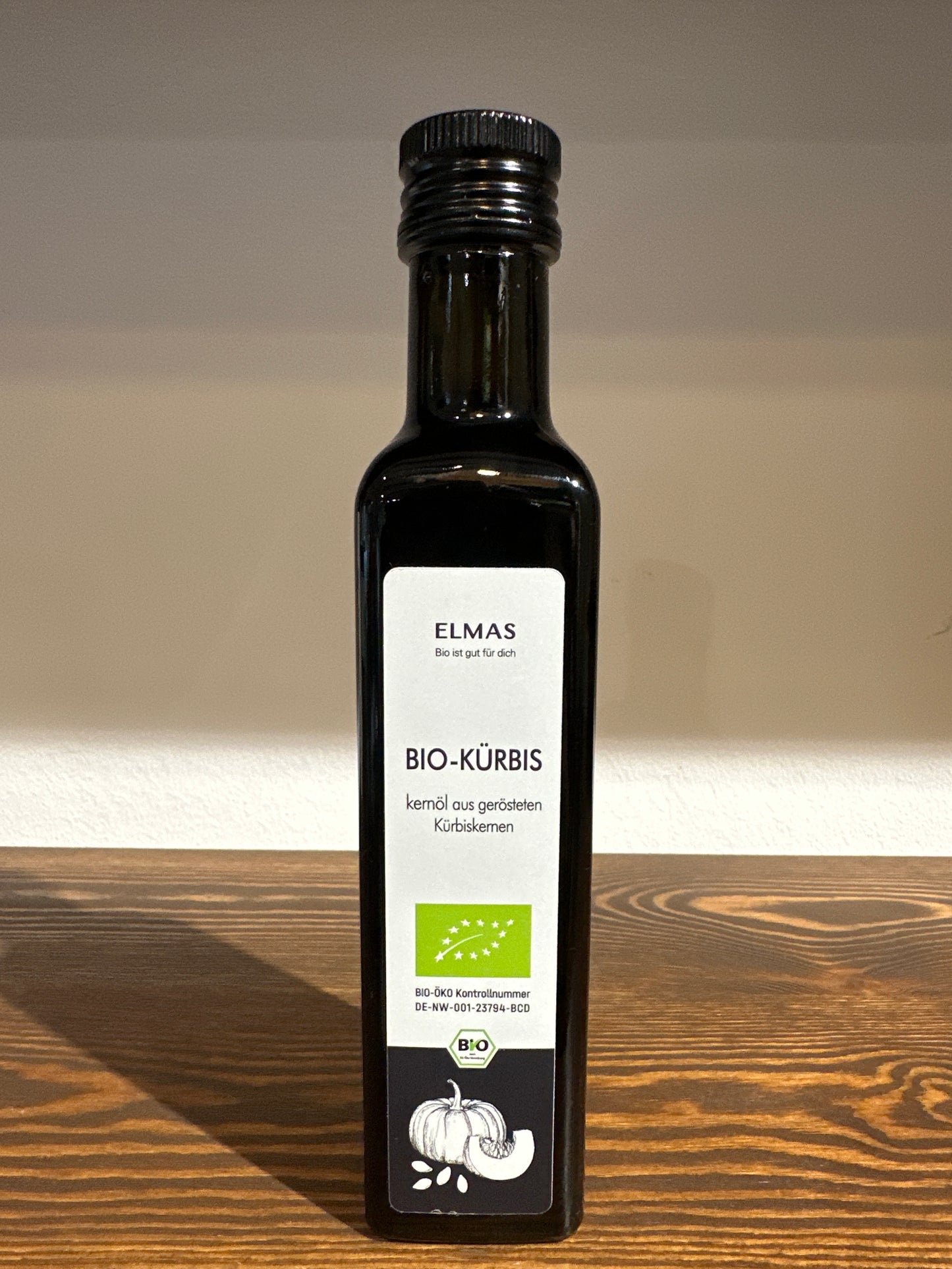 Elmas BIO Kürbiskernöl nativ - 250ml