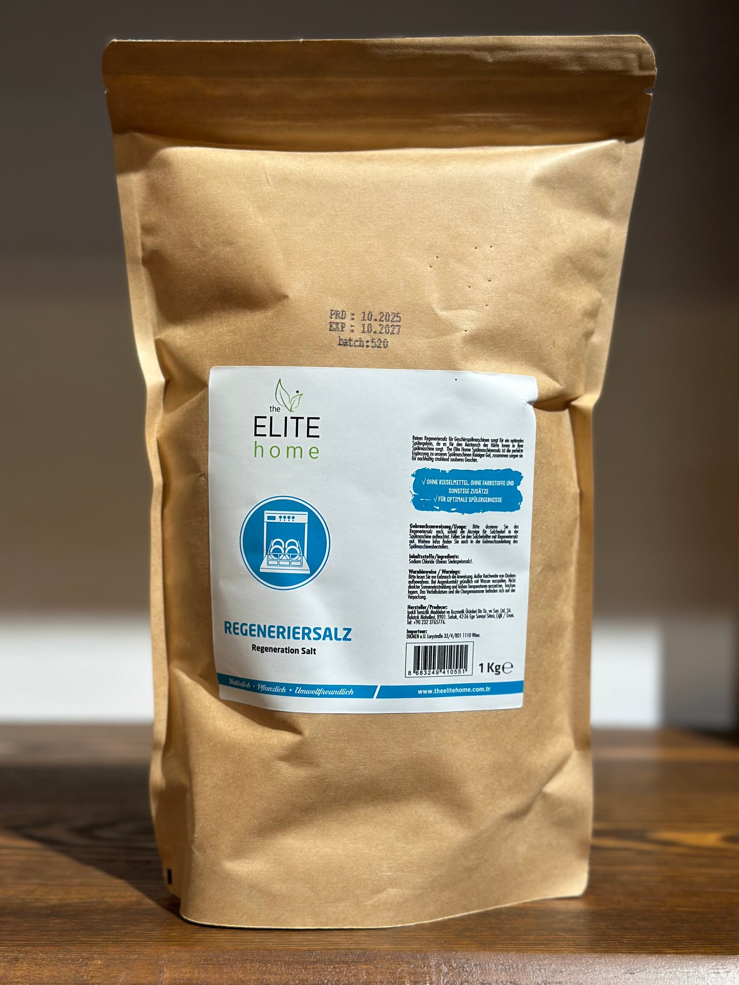 The Elite Home - Regeneriersalz 1kg