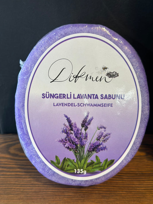 DIKMEN Lavendel-Schwammseife