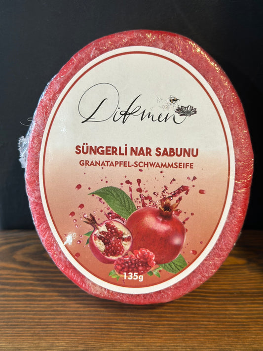DIKMEN Granatapfel-Schwammseife